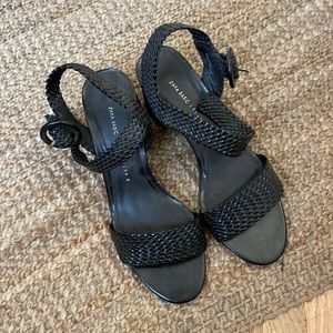 Zara Woven Heels